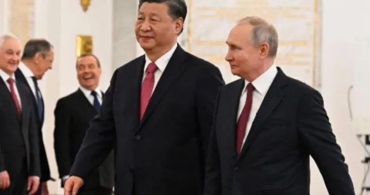 Vladimir Putin i Xi Jinping/Twitter/