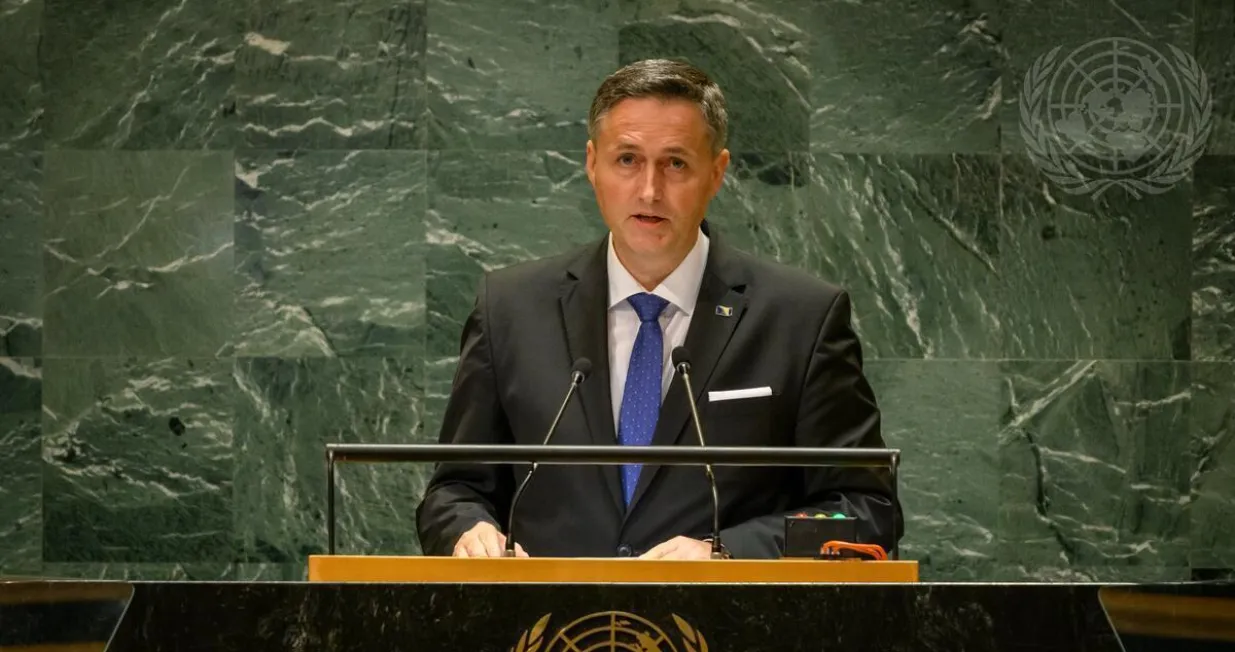 Denis Bećirović u Generalnoj skup&scaron;tini UN-a/