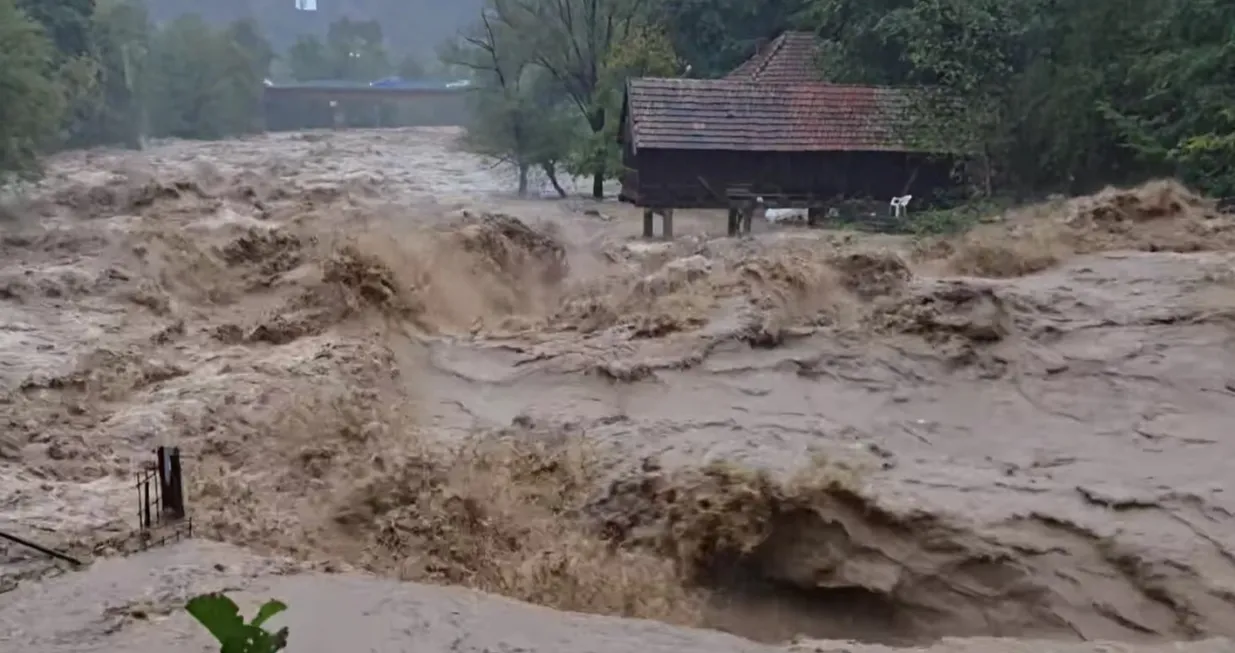 Rijeka Fojnica u naselju Buci/Screenshot/