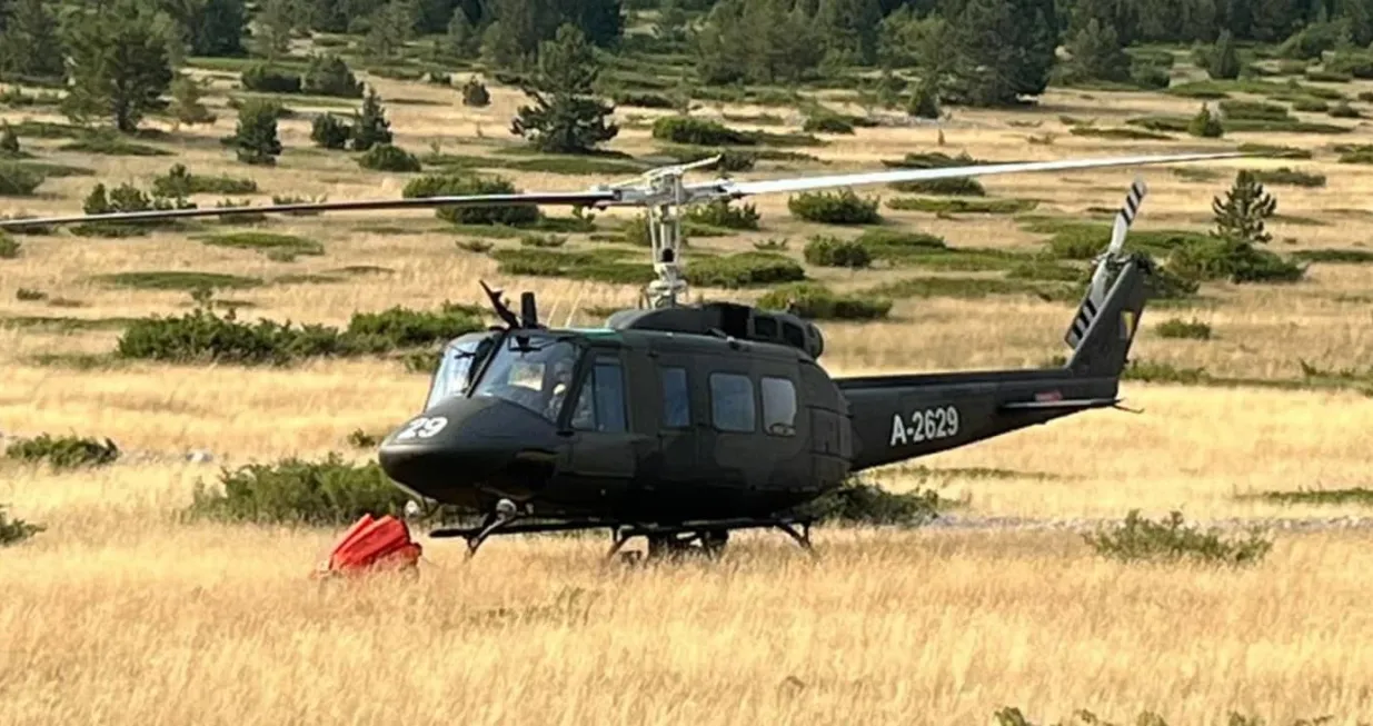 Helikopter Oružanih snaga BiH /Ministarstvo Odbrane Bih