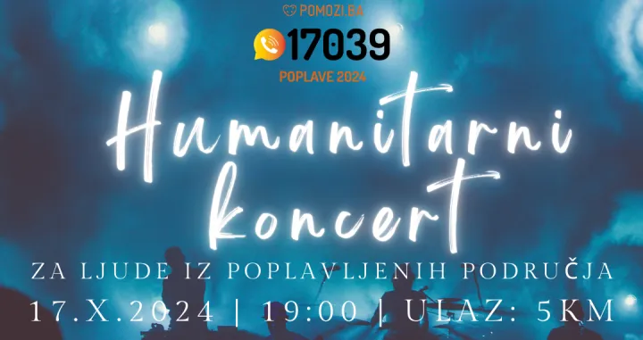 Humanitarni koncert za ljude iz poplavljenih područja u Ex-Yu Rock Centru/