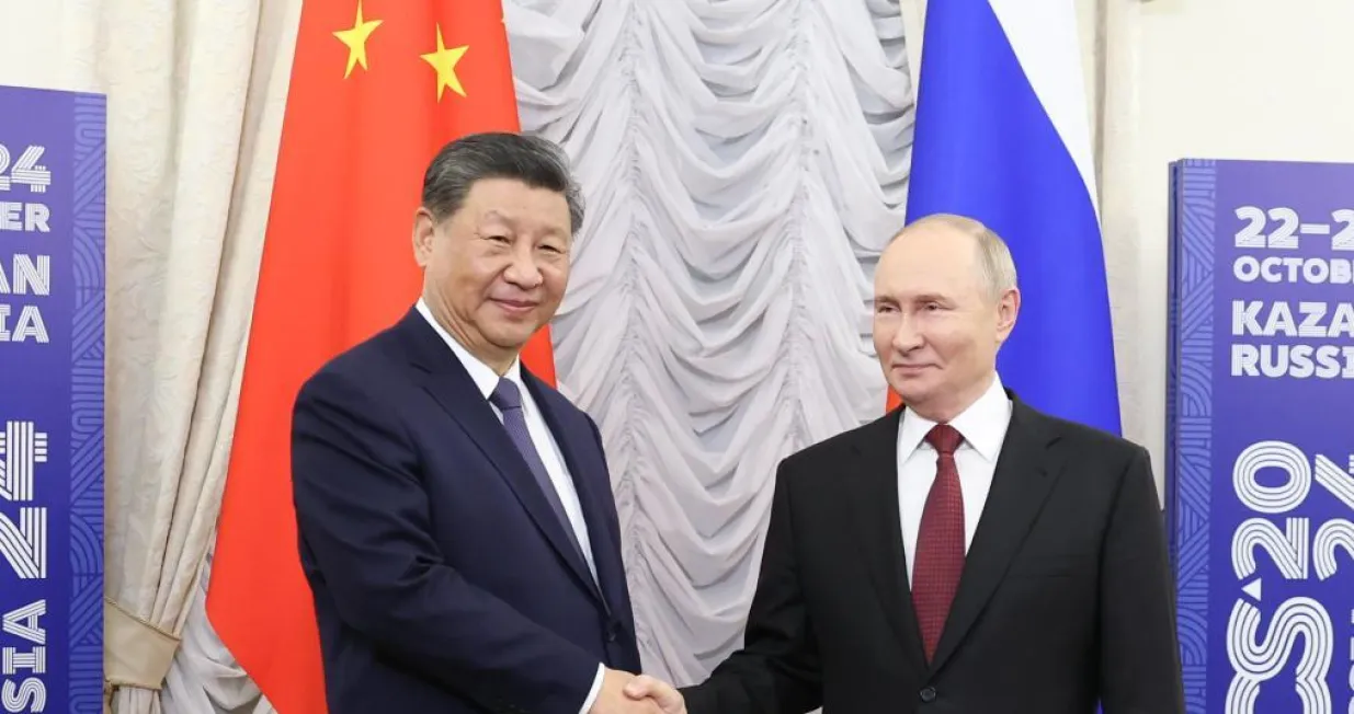 Xi Jinping i Vladimir Putin/Kmg