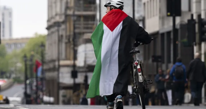 Propalestinski protesti u Londonu/Anadolija