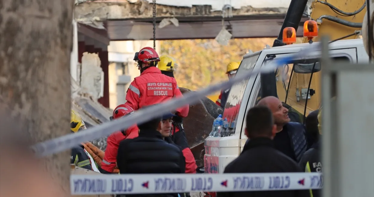 Novi Sad, tragedija u Novom Sadu, željezniča stanica, srušila se nadstrešnica/Anadolija/