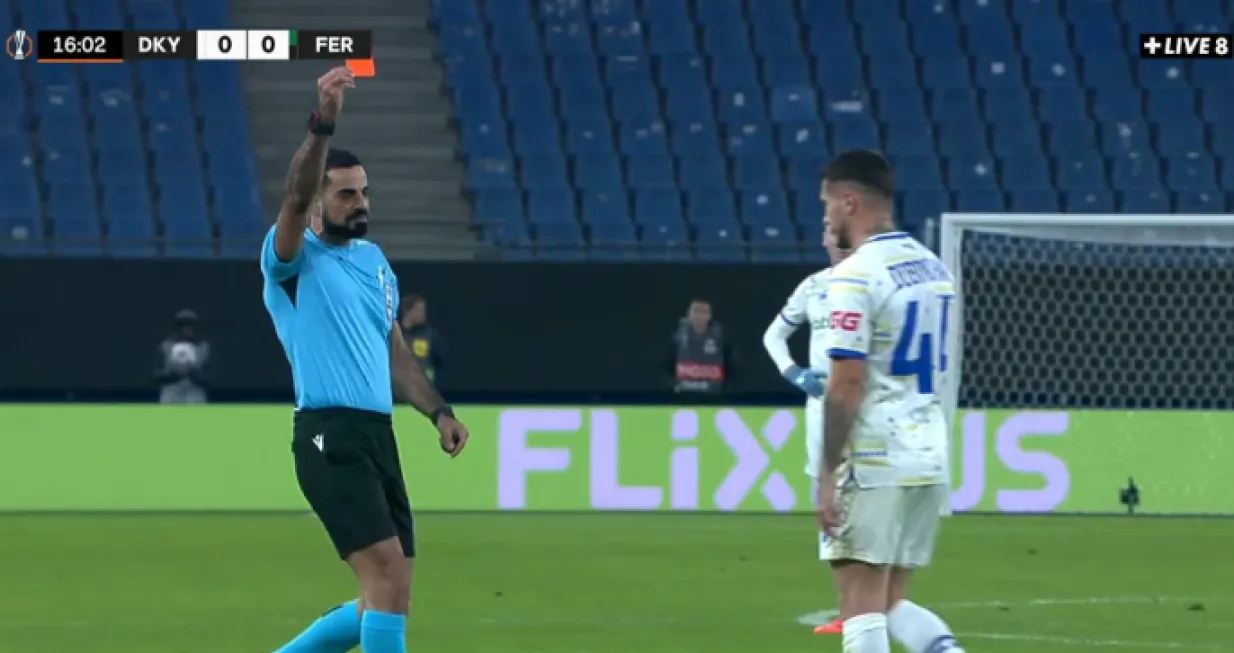 Mohhamed Al Hakimi crveni karton