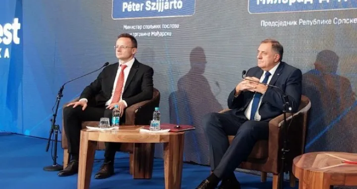 Dodik i mađarski ministar vanjskih poslova/