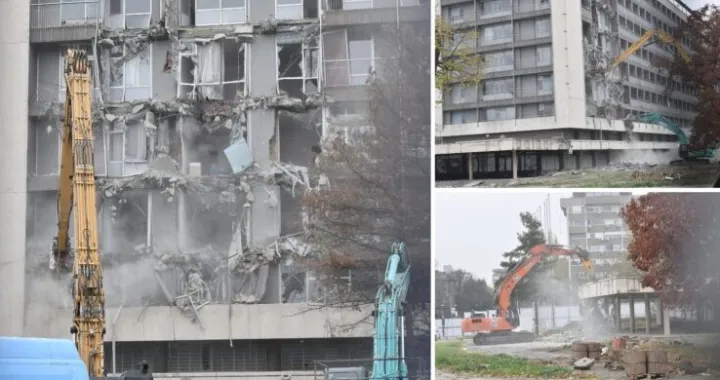 Rušenje hotela, hotel Jugoslavija/Nova.rs/