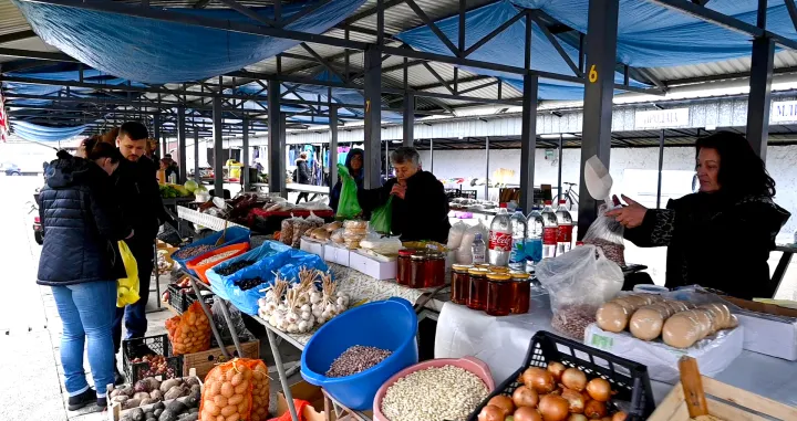 zelena pijaca šamac, projekt eu4agri/