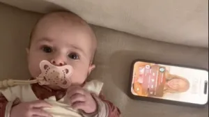 Simpatična beba/ TikTok/