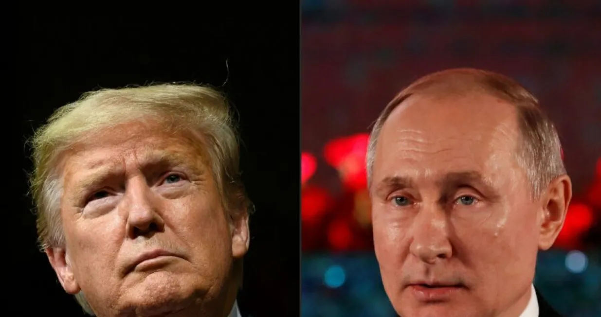 Trump i Putin/Jim Watson