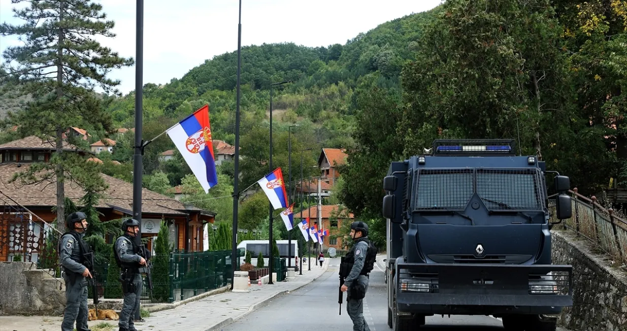 Kosovska policija je jučer oslobodila prilaze selu Banjska kod Zvečana/ANADOLIJA/