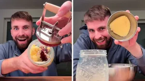 tiktoker, maslac, domaći, hrana, recept, screenshot/