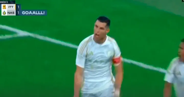 Cristiano Ronaldo slavi gol