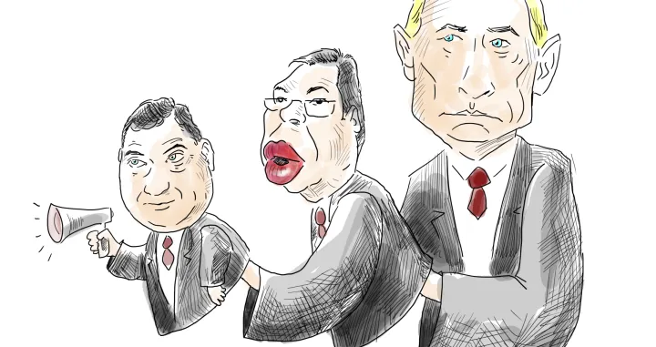 Dodik i Vučić, lutke u Putinovim rukama/Emir Isović/