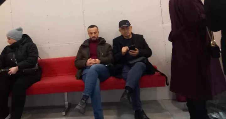 Ibro Berilo u banci na Ilidži/čitatelj Oslobođenja 