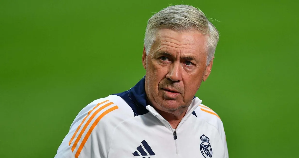 Carlo Ancelotti - trener Real Madrida