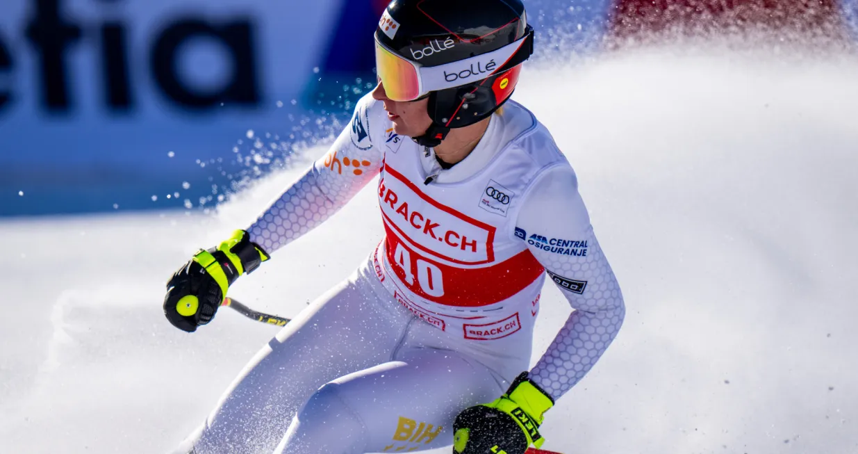 Elvedina Muzaferija u Sankt Moritzu - FIS World Cup