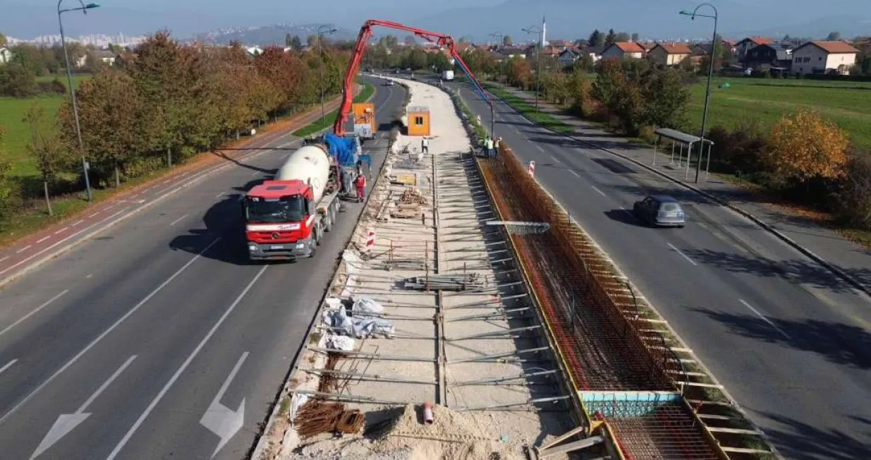 Izgradnja tramvajske pruge/Služba za protokol i press KS/