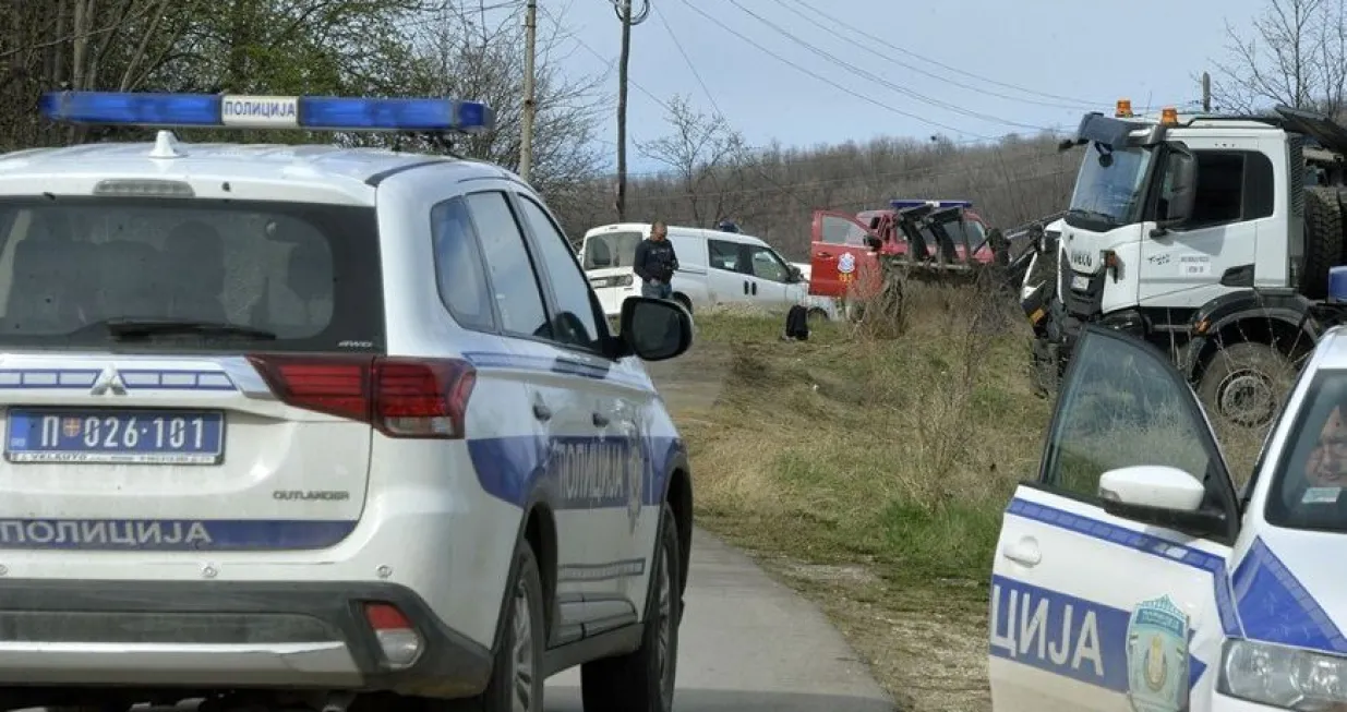 Policija, MUP Srbije, teška saobraćajna nesreća// 