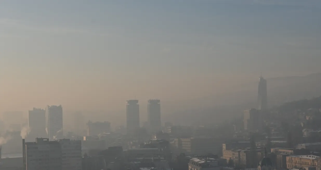 Zagađenje u Sarajevu/ Andrej Bjeloš/