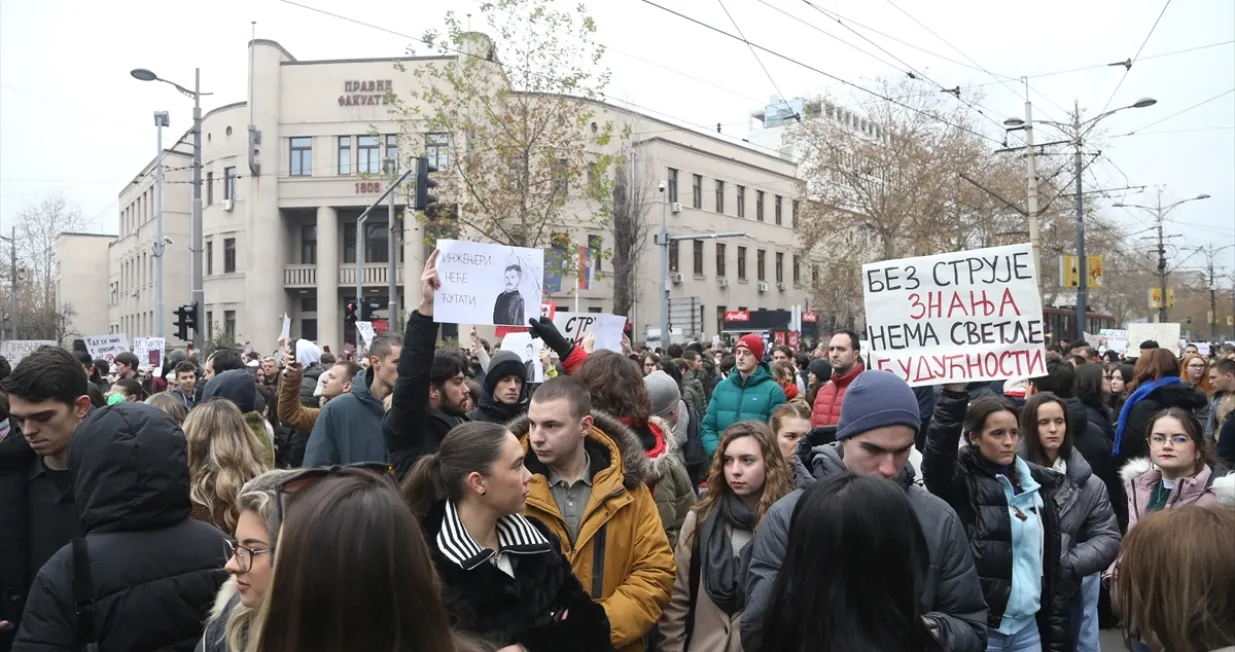 Protesti u Beogradu/