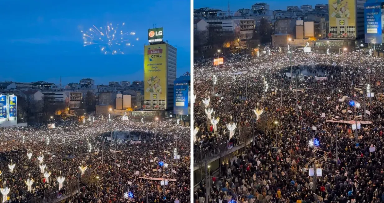 Veliki protesti u Beogradu/Dragoljub Zamurović