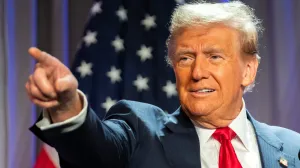 United States President-elect Donald J. Trump speaks during a meeting with House Republicans at the Hyatt Regency Hotel in Washington, DC, USA on November 13, 2024. Photo by Allison Robbert/Pool via CNP/ABACAPRESS.COM Photo: CNP/ABACA/ABACA/Cnp/abaca/abaca