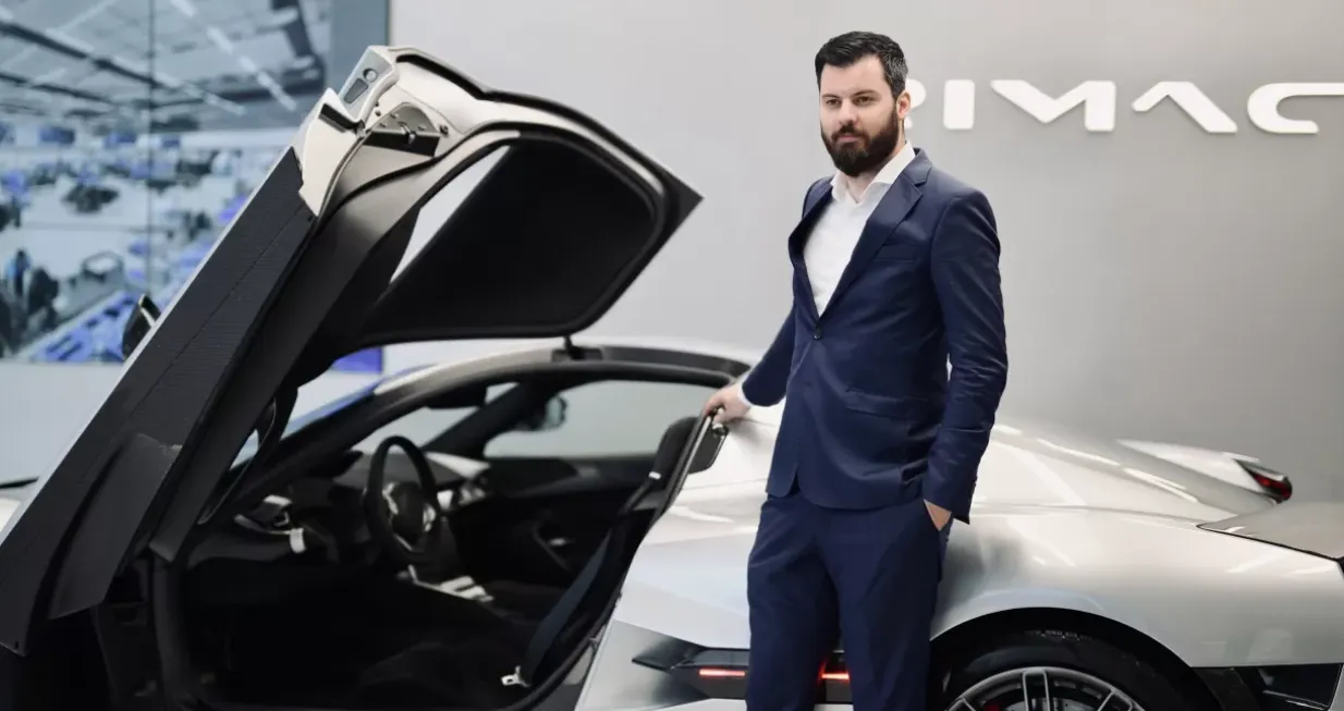 mate rimac, buggati, automobili//