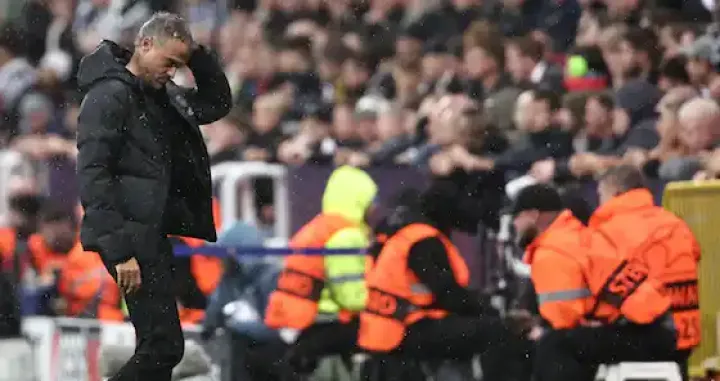 Luis Enrique - trener PSG-a