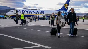 Prvi avion aviokompanije Ryanair na liniji Geteborg - Sarajevo sletio je jučer ujutro na Međunarodni aerodrom u Sarajevu/