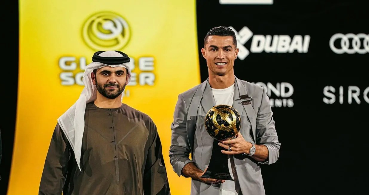 Cristiano Ronaldo Soccer Globe Awards