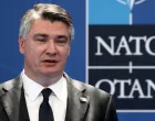 epa09270078 President of Croatia Zoran Milanovic during a NATO summit at the North Atlantic Treaty Organization (NATO) headquarters in Brussels, Belgium, 14 June 2021. The 30-nation alliance hopes to reaffirm its unity and discuss increasingly tense relations with China and Russia, as the organization pulls its troops out after 18 years in Afghanistan. EPA/KENZO TRIBOUILLARD/POOL/Kenzo Tribouillard/Pool