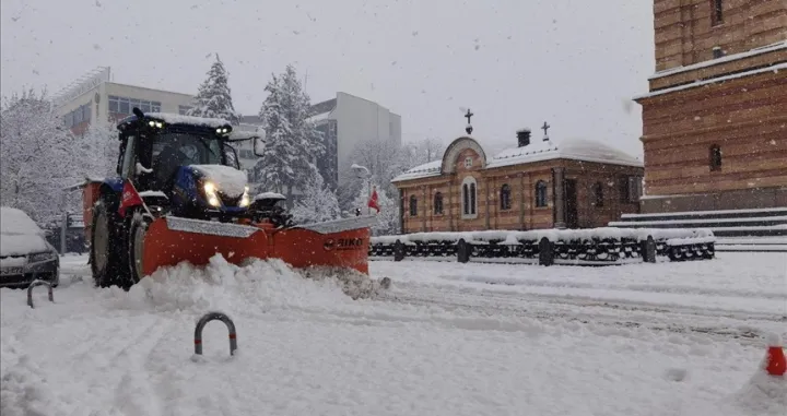 Banja Luka čišćenje snijega, grtalica/