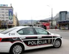 Policija, MUP KS, policijsko auto, saobraćaj, Sarajevo, Skenderija/Fena