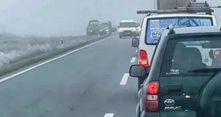 Nesreća se dogodila na putu Novi Sad - Zrenjanin/ Screenshot/192_rs