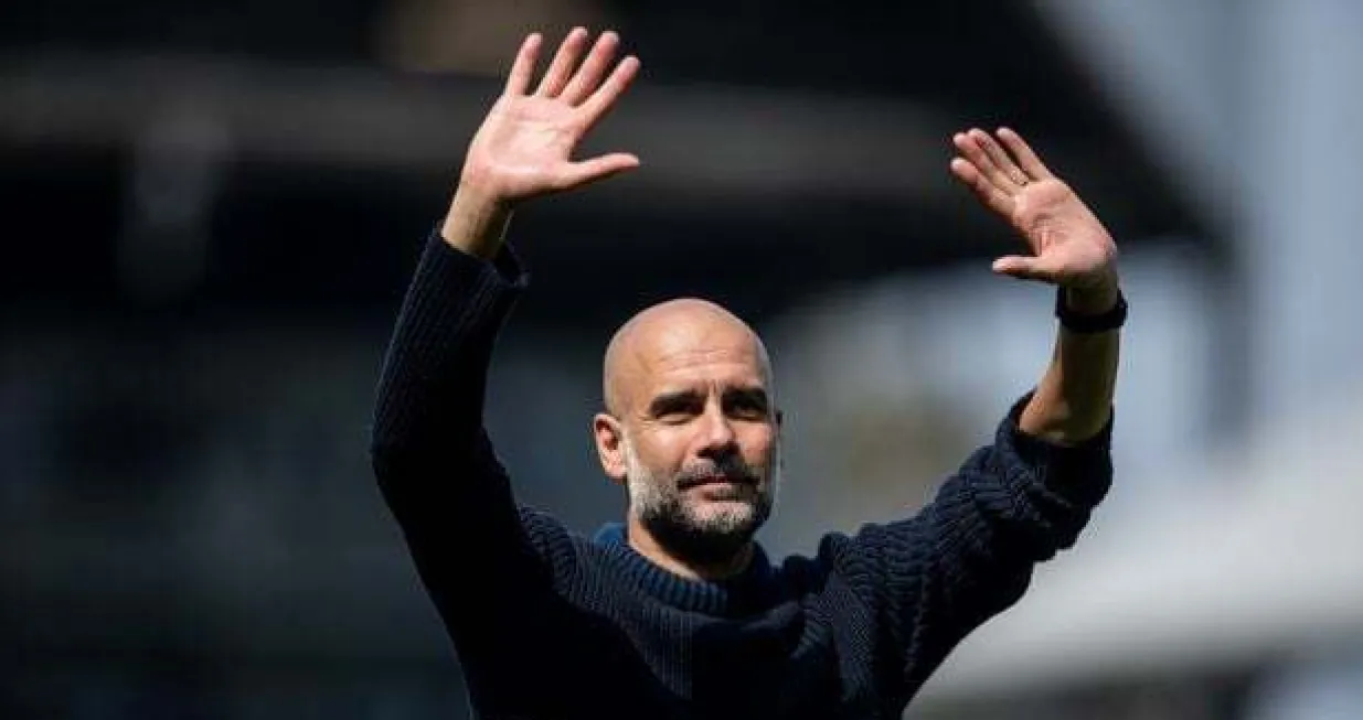 Pep Guardiola - trener Manchester Cityja