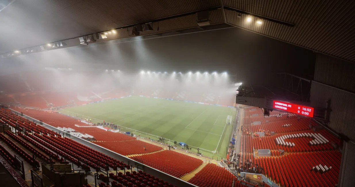 Anfield Road Liverpool - Leicester 