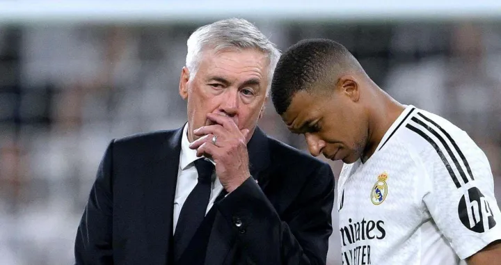 Carlo Ancelotti - Kylian Mbappe