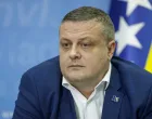 Vojin Mijatović, ministar obrta, razvoja i poduzetništva FBiH, press konferencija, minimalna plata/Damir Deljo