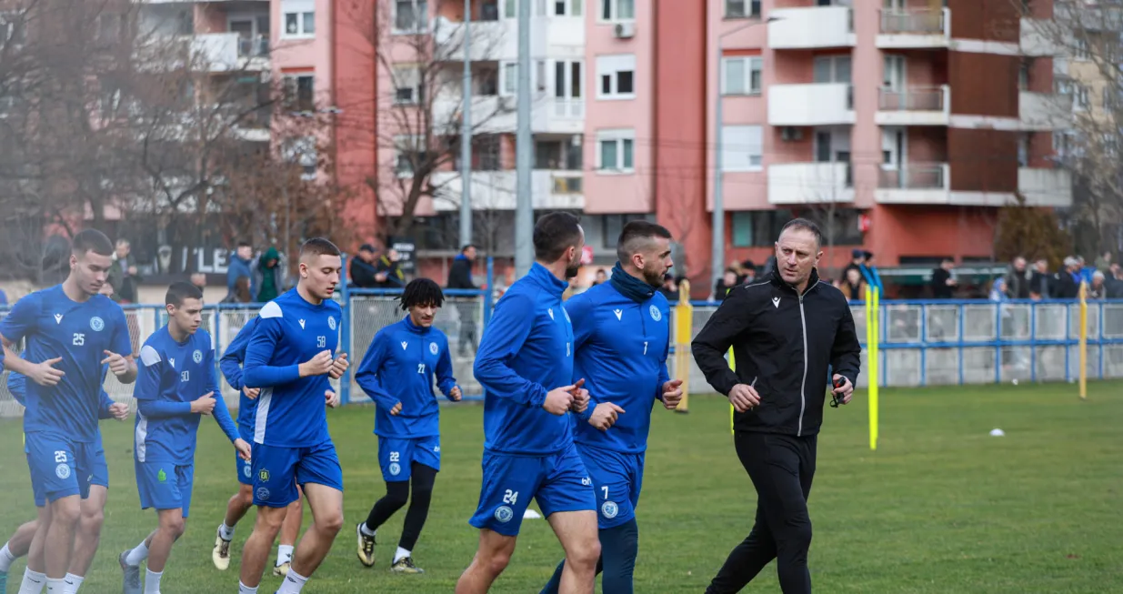 FK Željezničar prvi trening 