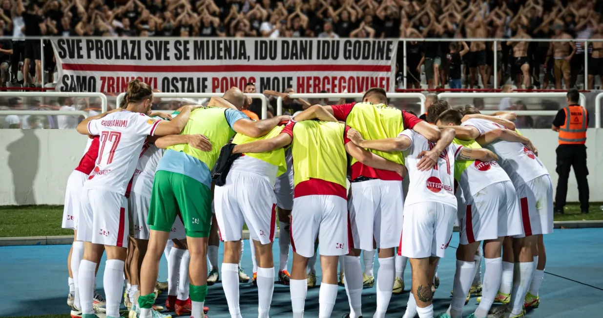 HŠK Zrinjski Ultras MostarBesart AbdurahimiIvan PosavecGoran Karačić