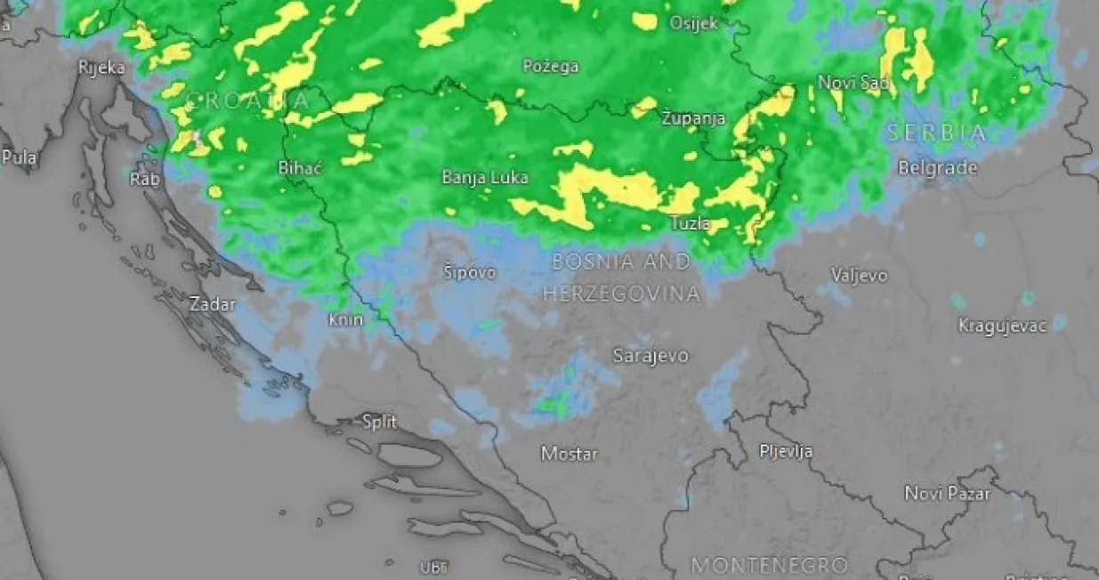 BH Meteo vrijeme, prognoza/