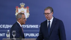 Vučić je istakao da je na sastanku razgovarano i o sankcijama protiv ruskih entiteta širom svijeta/Anadolija