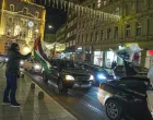 Slavlje na ulicama Sarajeva, Sarajevo, Gaza, prekid rata, primirje, Pojas Gaze, Palestina/Anadolija