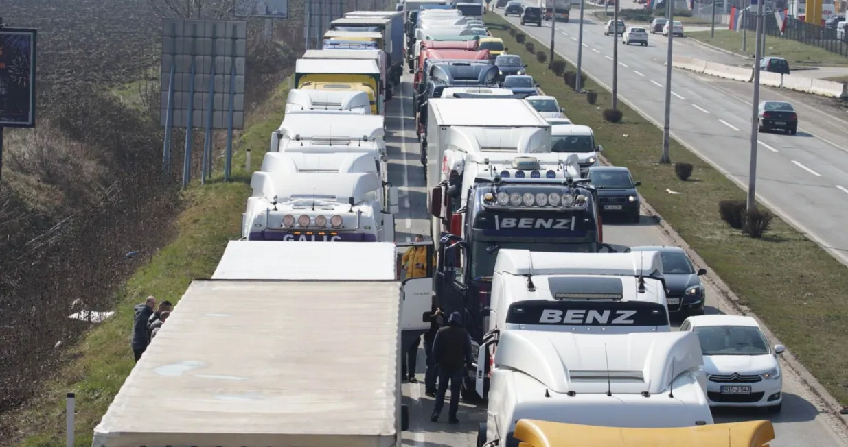 Protesti prevoznika održani su i u Banjoj Luci/