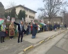 protest građana ispred ambasade Poljske/Eldina Zolj-balenović