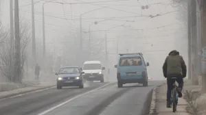 Magla smog zagađenje maska/Senad Gubelić