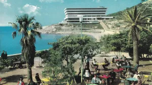 Razglednica, terasa ispred hotela Goričina /IZ PRIVATNE ZBIRKE IVICE KIPRE/