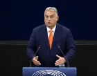 Ungarns Ministerpr?sident Viktor Orban Fidesz spricht im EU-Parlament in Stra?burg. Stra?burg, 09.10.2024 Grand Est Frankreich *** Hungarys Prime Minister Viktor Orban Fidesz speaks at the EU Parliament in Strasbourg Strasbourg, 09 10 2024 Grand Est France Copyright: xDwixAnoraganingrumx Photo: IMAGO/Dwi Anoraganingrum/IMAGOSTOCK&PEOPLE/Imago/dwi Anoraganingrum/imagost