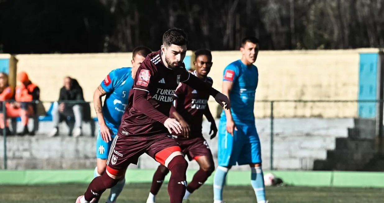 Guliashvili postiže pogodak za 1:0 (FOTO: FK Sarajevo)